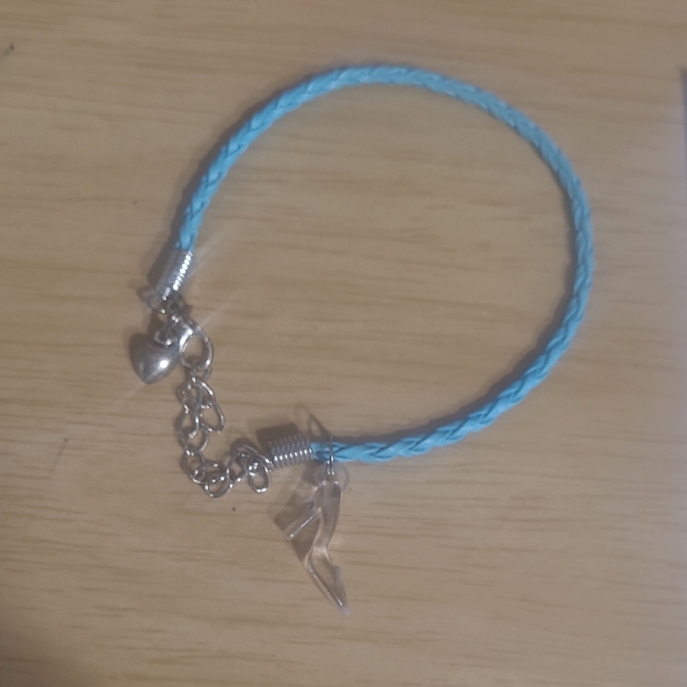 Disney Blue and Silver Charm Bracelet - Picture 1 of 2